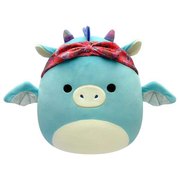 Мягкая игрушка Squishmallows Дракон у бандані 19 см Фото
