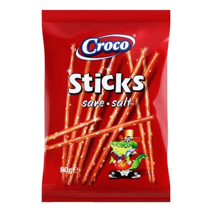 Соломка Croco Sticks соленая 80 г Фото