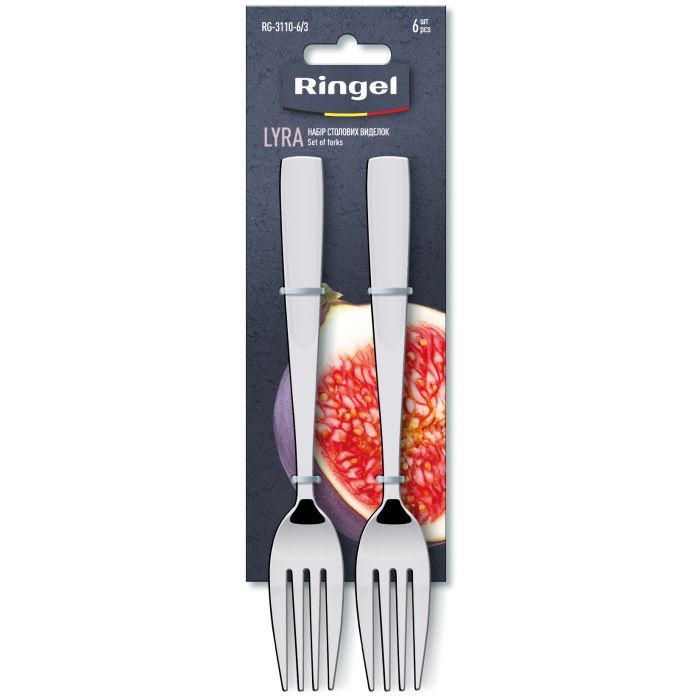 Столовая вилка Ringel Lyra 6 шт Фото