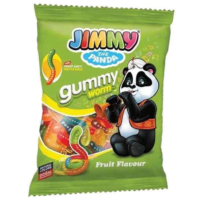 Мармелад Tayas Jimmy Gummy WORM 80 гр Фото