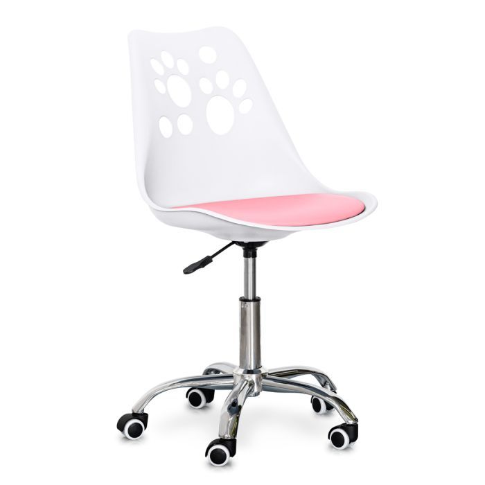 Детское кресло Evo-kids Indigo White / Pink Фото