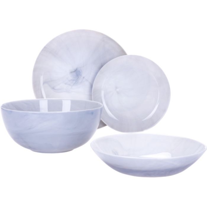 Столовый сервиз Luminarc Diwali Marble Granit 19 предметів Фото