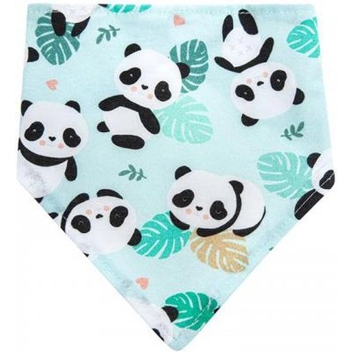 Слюнявчик Akuku бандана Панда Фото