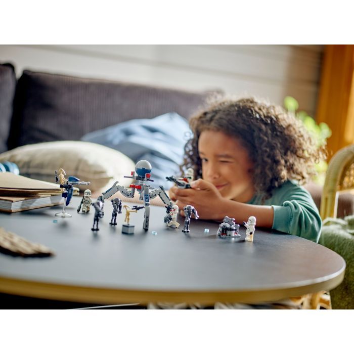 Конструктор LEGO Star Wars Клони-піхотинці й Бойовий дроїд. Бойовий Фото 7