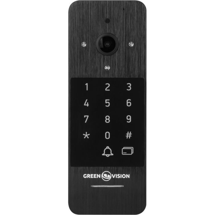 Вызывная панель Greenvision GV-007-M-PV10-160 Black Фото