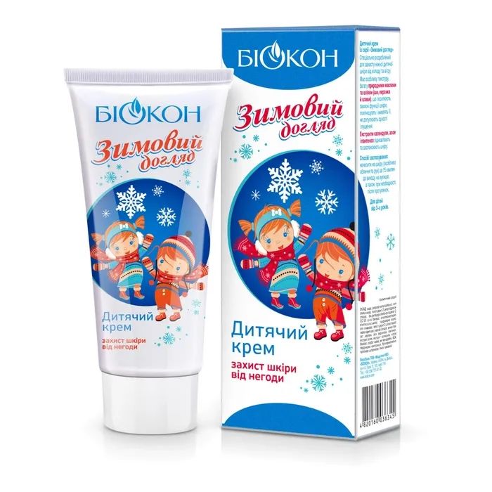 Детский крем Біокон Зимовий Догляд 60 мл Фото