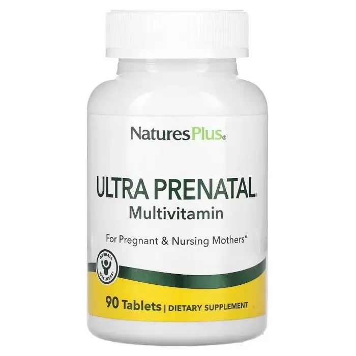 Витаминно-минеральный комплекс Natures Plus Мультивитамины Ультрапренатальные, Ultra Prenatal Фото