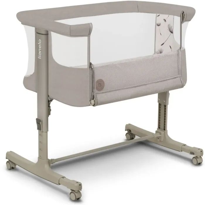 Кроватка Lionelo приставне Aurora Beige Sand Фото 2