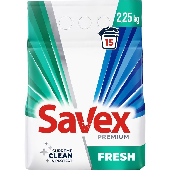 Стиральный порошок Savex Premium Fresh 2.25 кг Фото