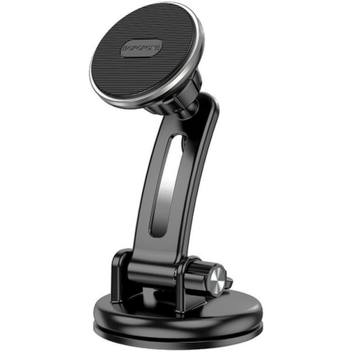 Универсальный автодержатель BOROFONE BH64, Black/Silver, Box Фото