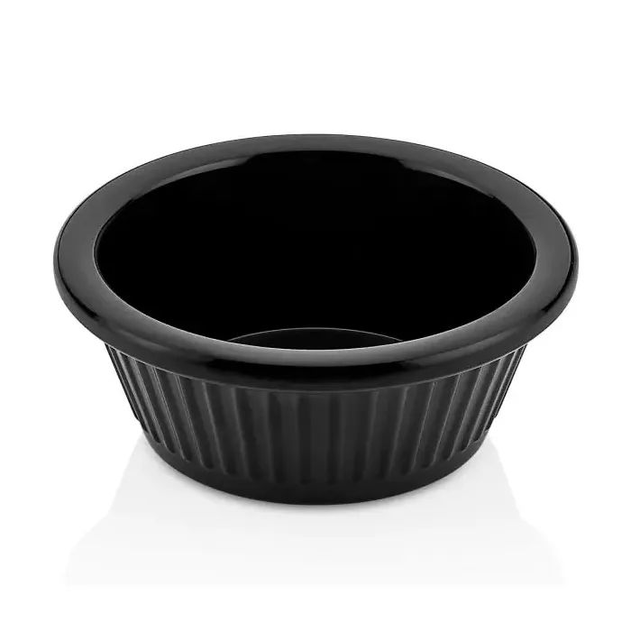 Пиала Kulsan меламінова d-7 см 60 мл Чорна Фото