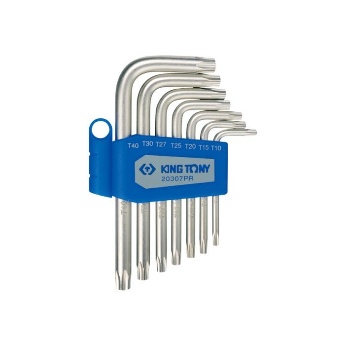 Ключ KING TONY Г-образный Torx Т10-Т40, 7 шт. Фото
