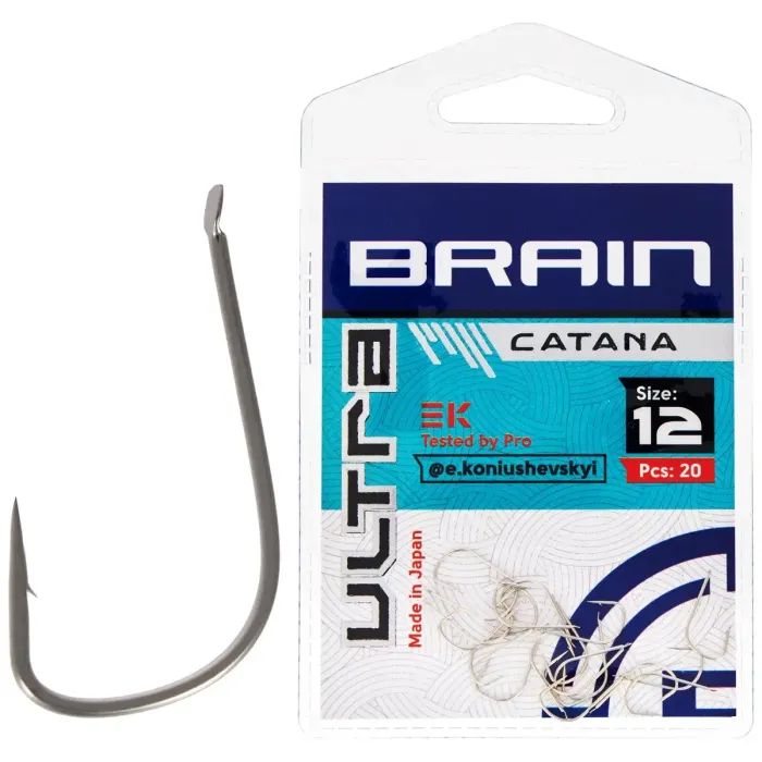 Крючок Brain Ultra Catana 12 (20шт/уп) Фото