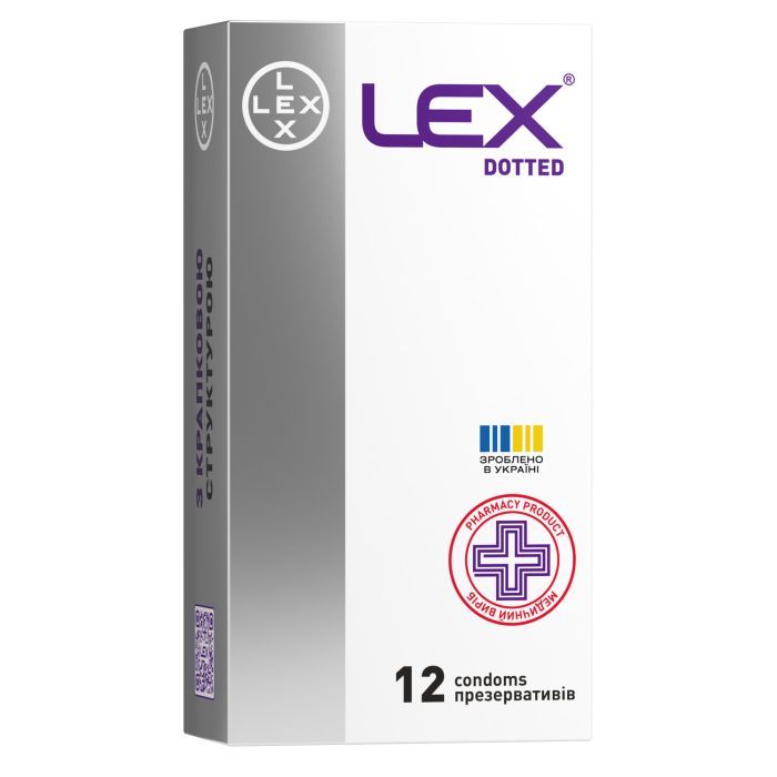 Презервативы Lex Condoms Dotted 12 шт. Фото