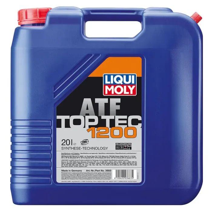 Трансмиссионное масло Liqui Moly TOP TEC ATF 1200 20л Фото