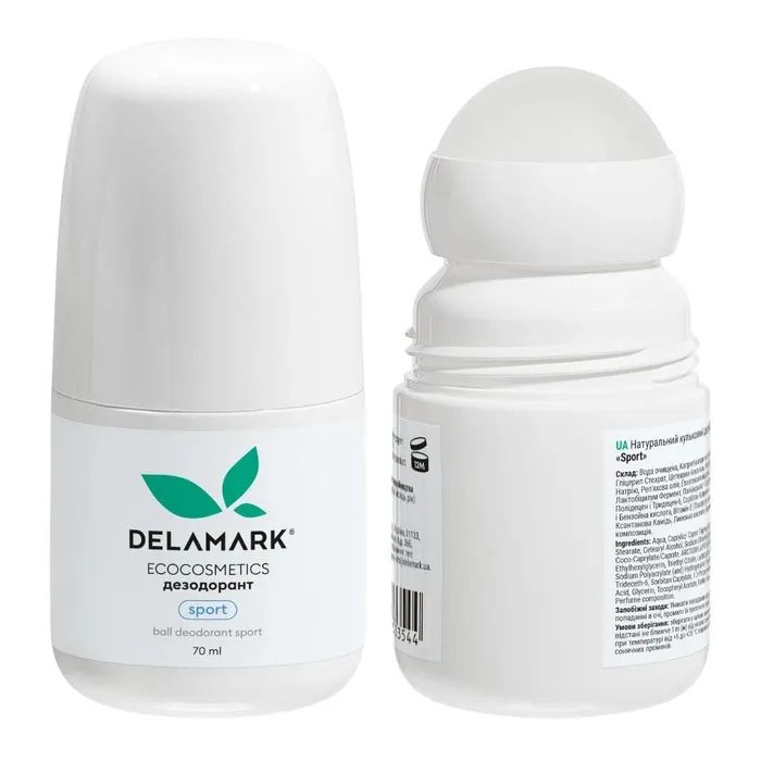 Дезодорант DeLaMark Sport 70 мл Фото
