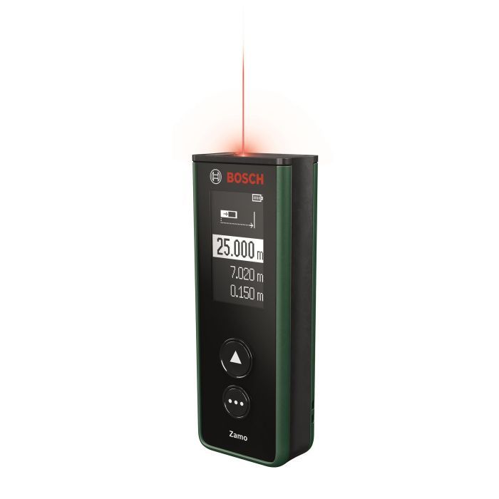 Дальномер Bosch Zamo, 0.15-25м, 2мм, 0.08кг Фото