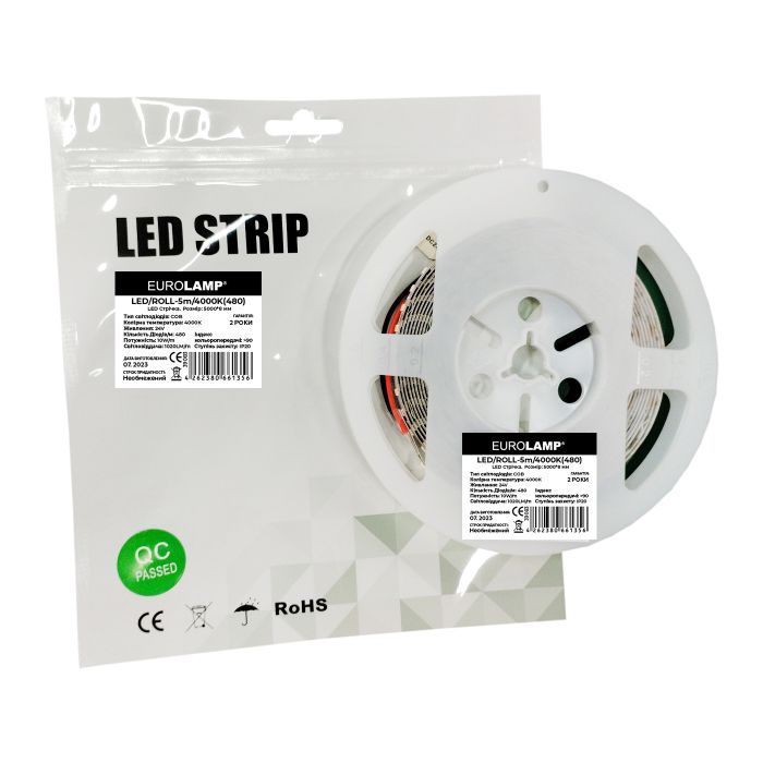 Светодиодная лента Eurolamp LED/ROLL 24V, 4000K 5м Фото