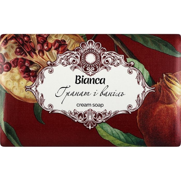 Твердое мыло Bianca Гранат и ваниль 200 г Фото