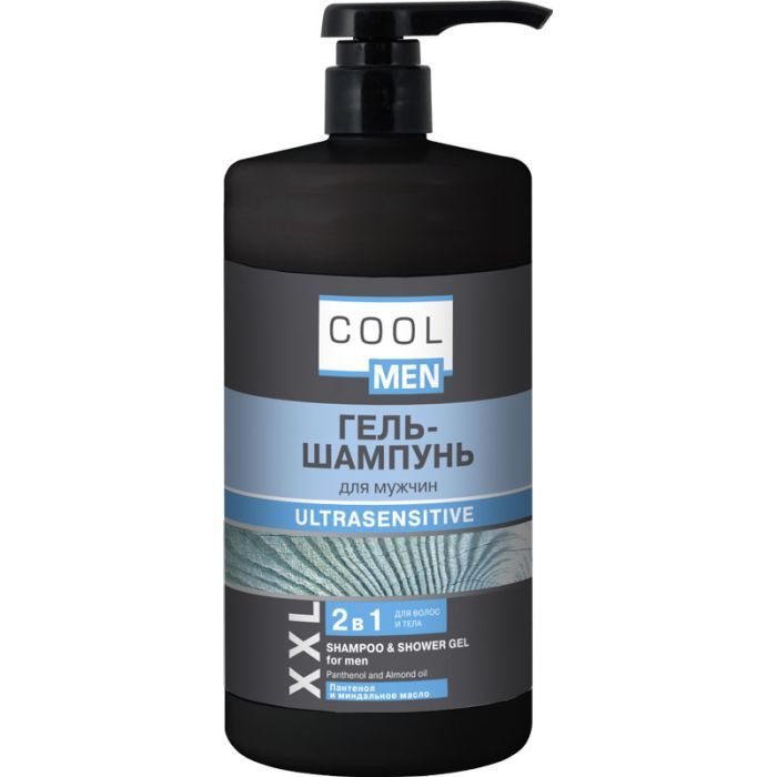 Гель для душа Cool Men Ultrasensitive 1 л Фото