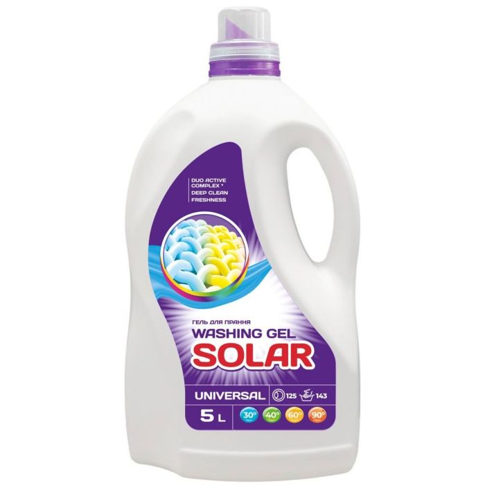 Гель для стирки Solar Household Universal 5 л Фото