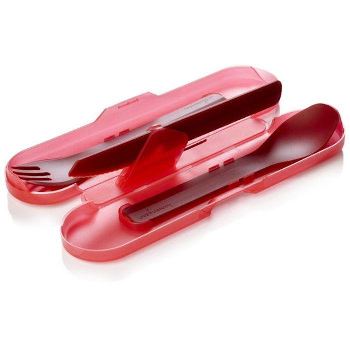 Набор туристической посуды Humangear GoBites Trio red Фото