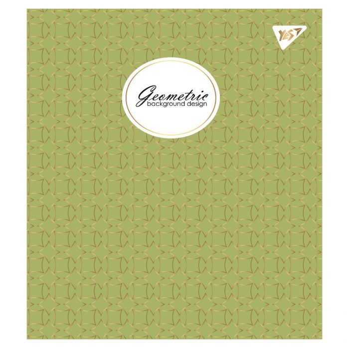 Тетрадь Yes А5 Geometric 18 аркушів клітинка Фото