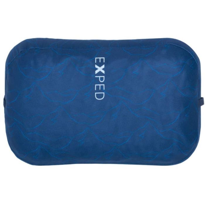 Туристическая подушка Exped Rem Pillow M navy mountain Фото