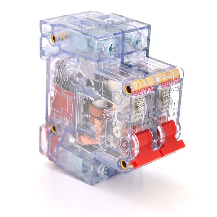 Автоматический выключатель BEIYI YT-DZ47-63-2P-63A-TC Фото