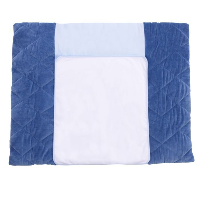 Пеленальный матрасик Верес Velour Deep blue 72х80 см Фото