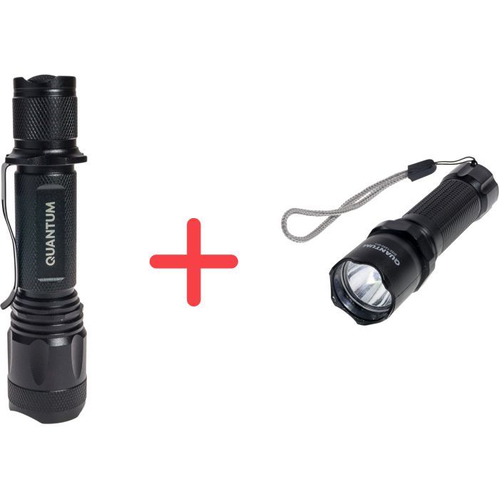 Фонарь Quantum Techno 10W LED + ПОДАРУНОК QM-FL1043 Фото