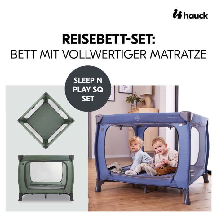 Детский манеж Hauck Sleep N Play SQ Dark Green Фото 9
