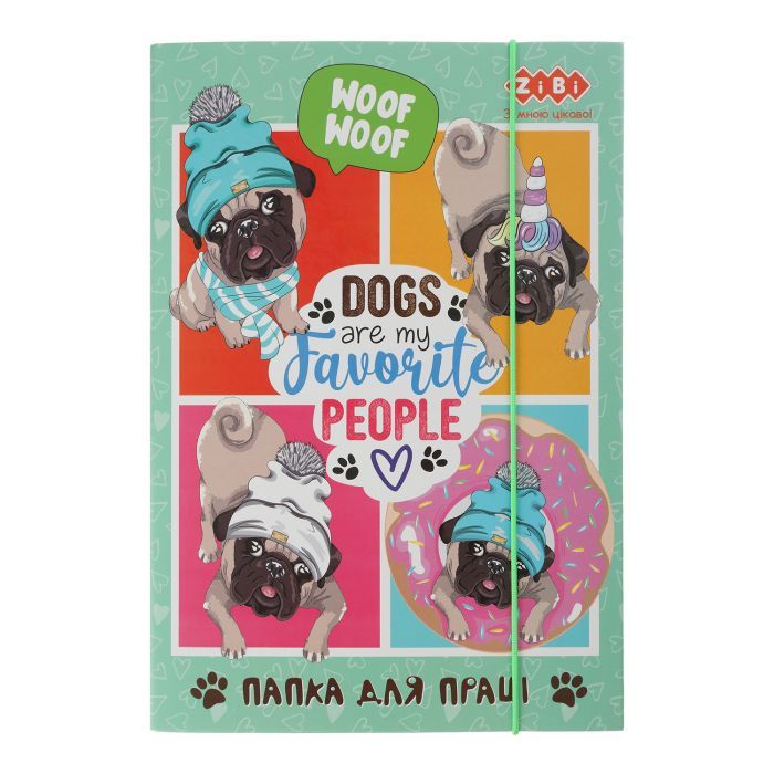 Папка для труда ZiBi А4 LOVELY DOG Фото