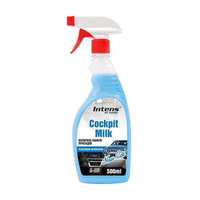 Автополироль WINSO COCKPIT MILK New Car 500мл Фото