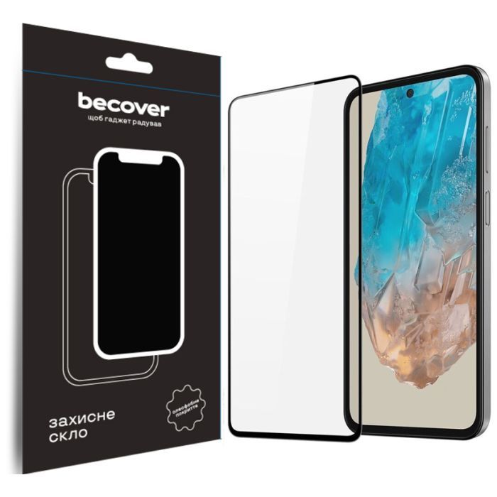 Стекло защитное BeCover Samsung Galaxy M35 5G SM-M356 Black Фото