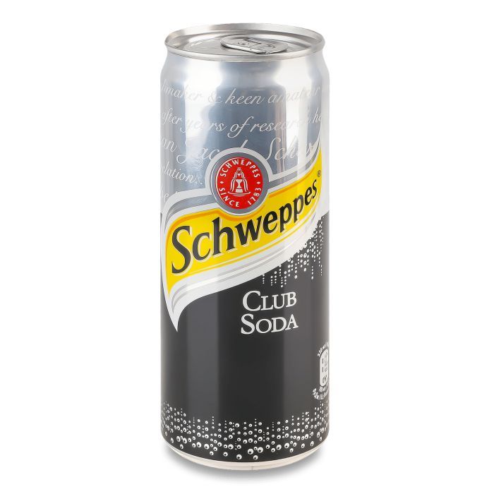 Напиток Schweppes Club Soda Безалкогольный сильногазированный 330 мл Фото