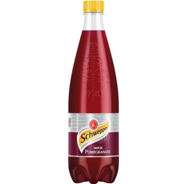 Напиток Schweppes Pomegranate Безалкогольный сильногазированный 750 Фото