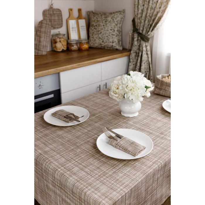 Скатерть Прованс Тереза Клеточка D-180 Фото