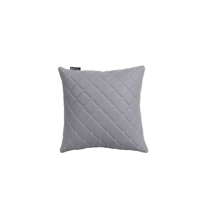 Подушка EVAtech ECO 30x30 см сіра з сірою ниткою Фото