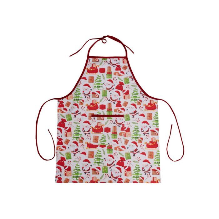 Фартук Прованс Санта на белом Фото