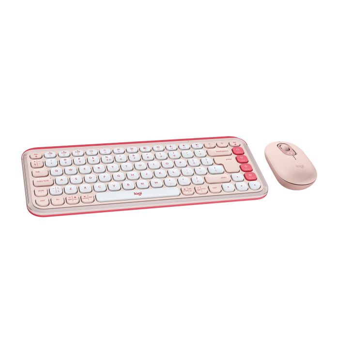 Комплект Logitech POP Icon Combo Bluetooth UA Rose Фото