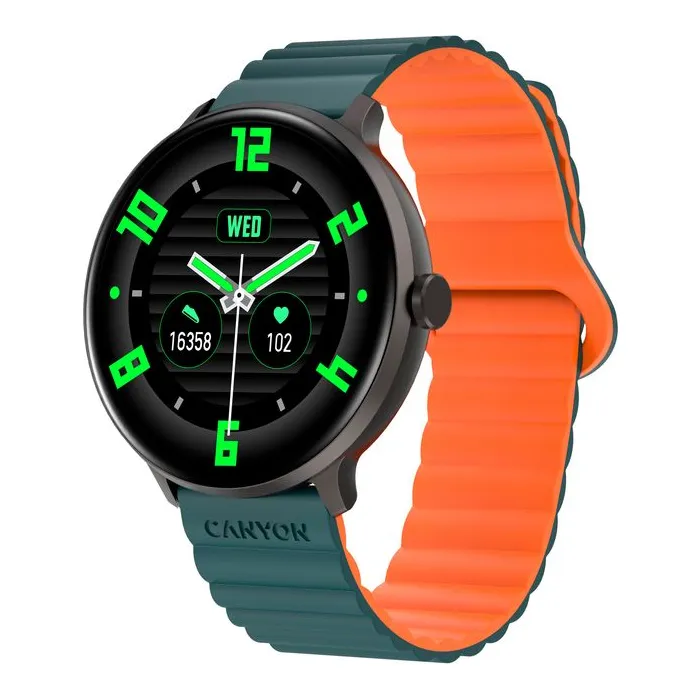 Смарт-часы Canyon Jacky SW-69 Green Orange Фото