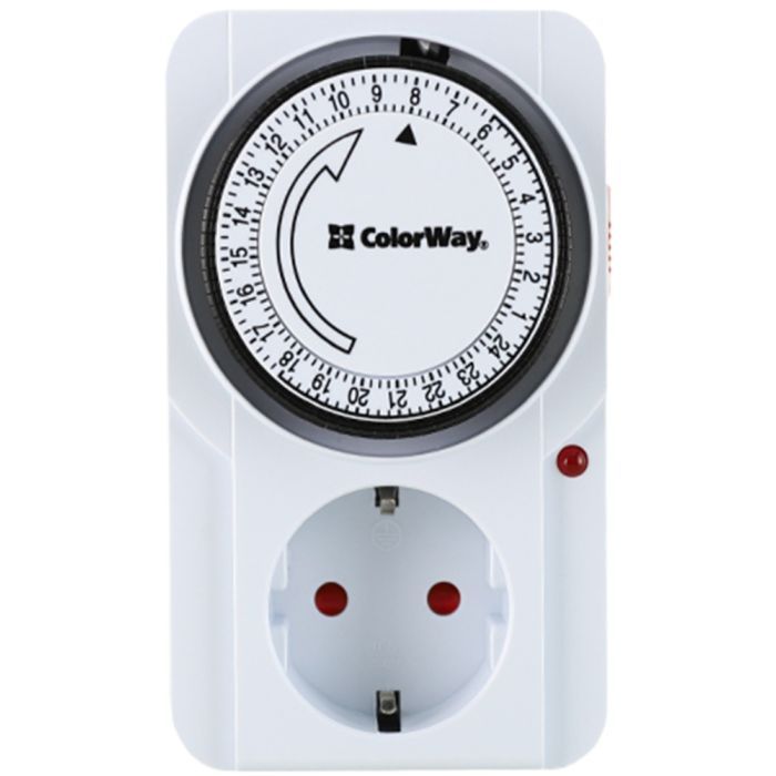 Таймер-розетка ColorWay CW-STM01-24H Фото