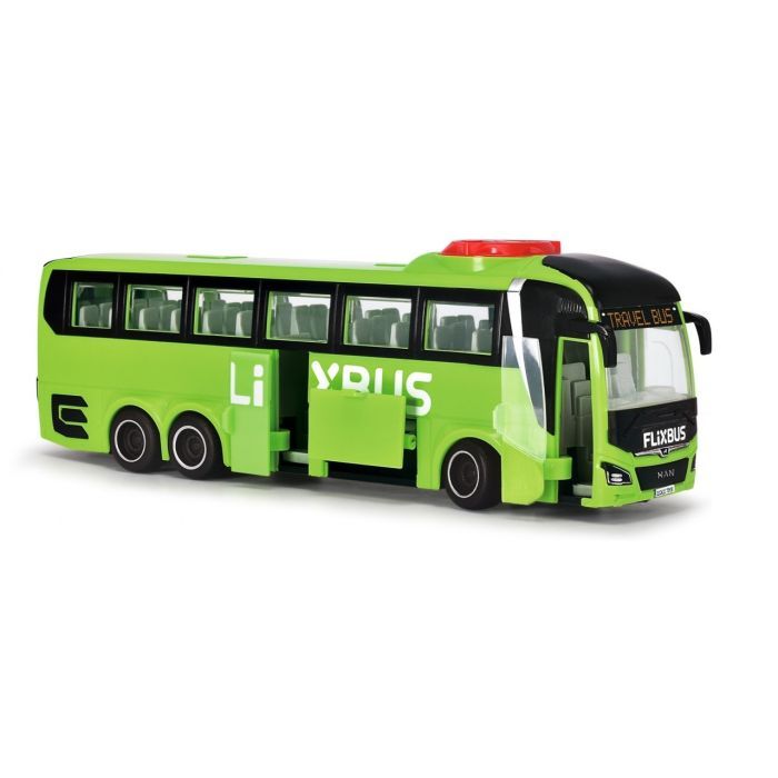Спецтехника Dickie Toys Туристичний автобус Фліксбас 26,5 см Фото 1