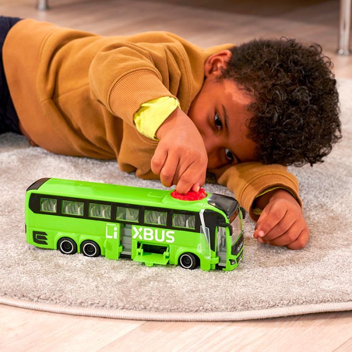 Спецтехника Dickie Toys Туристичний автобус Фліксбас 26,5 см Фото 6