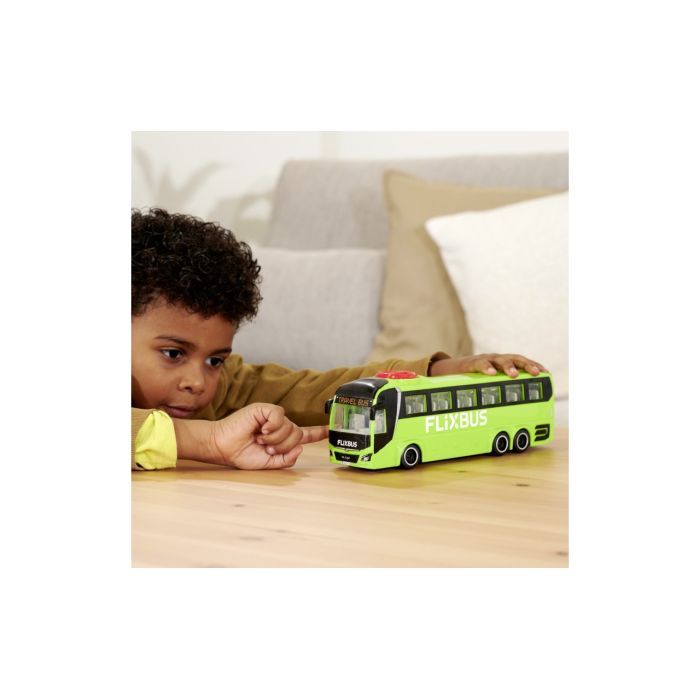 Спецтехника Dickie Toys Туристичний автобус Фліксбас 26,5 см Фото 7