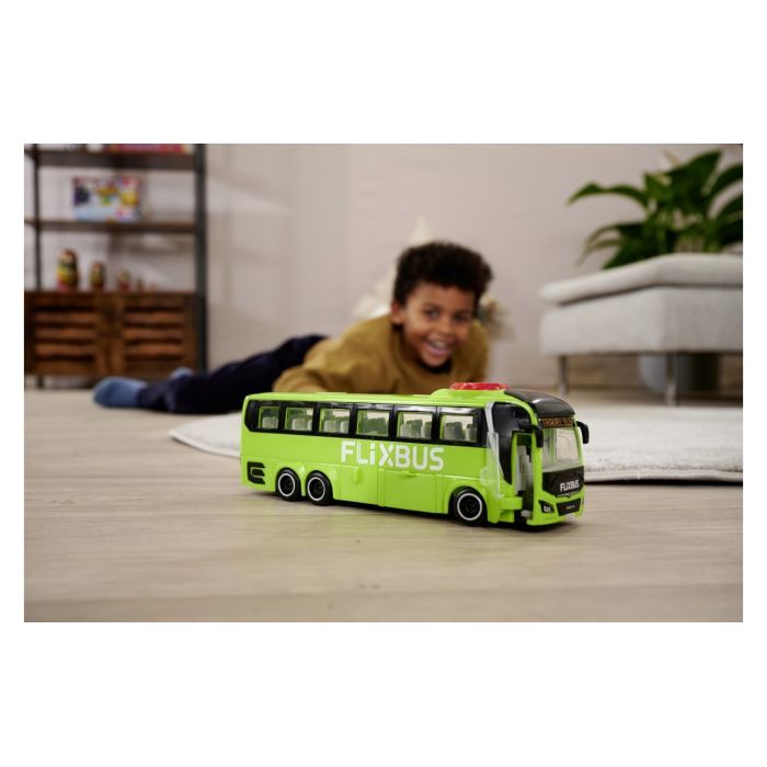 Спецтехника Dickie Toys Туристичний автобус Фліксбас 26,5 см Фото 8