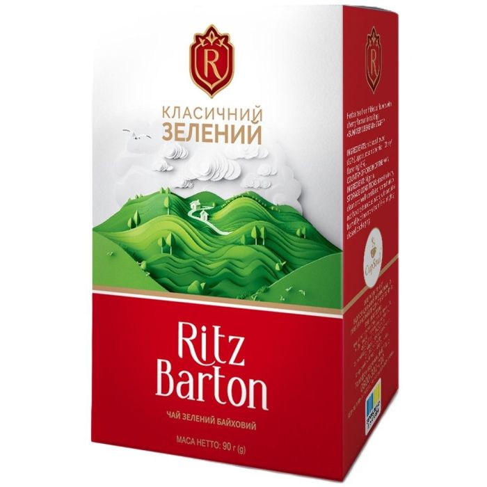 Чай Ritz Barton Классический Зеленый 90 г Фото