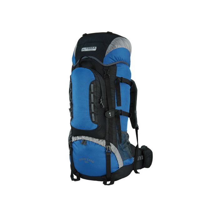 Рюкзак туристический Terra Incognita Mountain 80 blue / black Фото