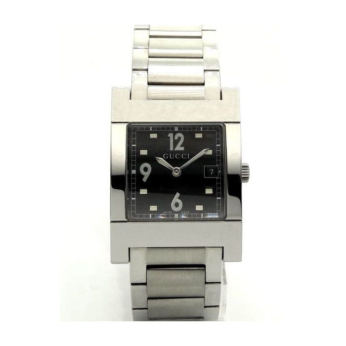 Наручные часы Gucci 7705M 17735 BLK STEEL BRACELET Фото